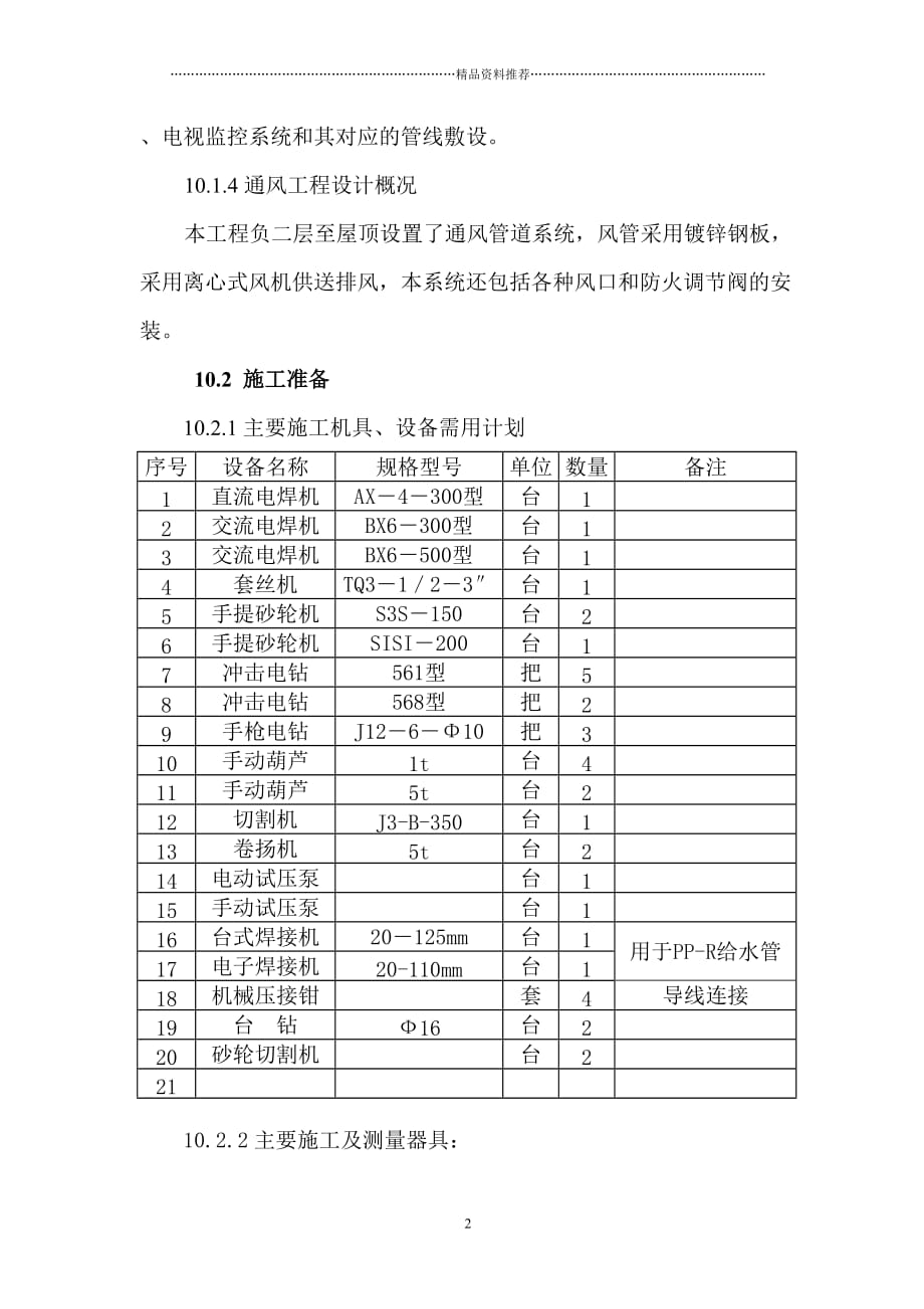 重庆市市级机关综合办公楼工程精编版_第2页