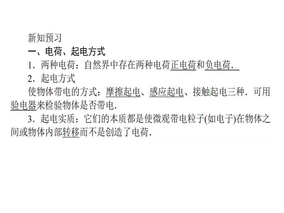 高中物理人教选修31课件1.1_第4页