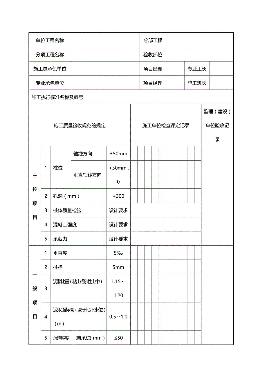 【精品】明挖车站检验批质量验收表_第4页