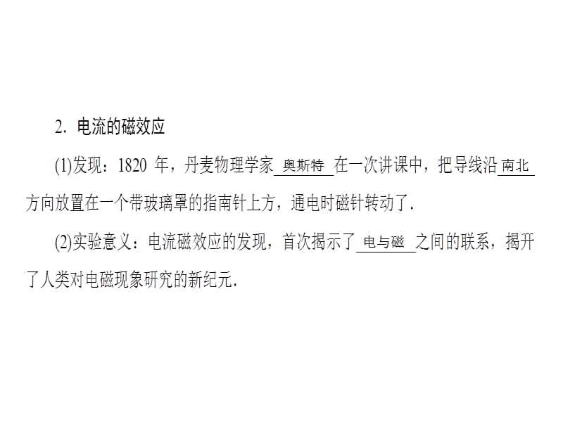 高中物理人教选修31同步课件第3章1磁现象和磁场_第4页