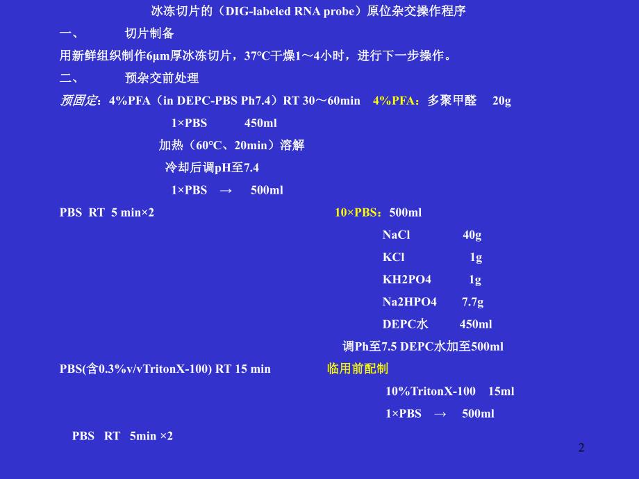 原位杂交操作流程-文档资料_第2页