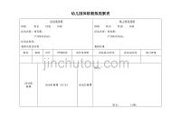 【幼儿健康档案】体格锻炼观察表（活动量+练习密度）（幼儿园年检资料}