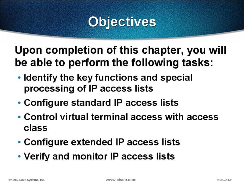 思科网络技术培训之10：访问控制列表课件_第2页
