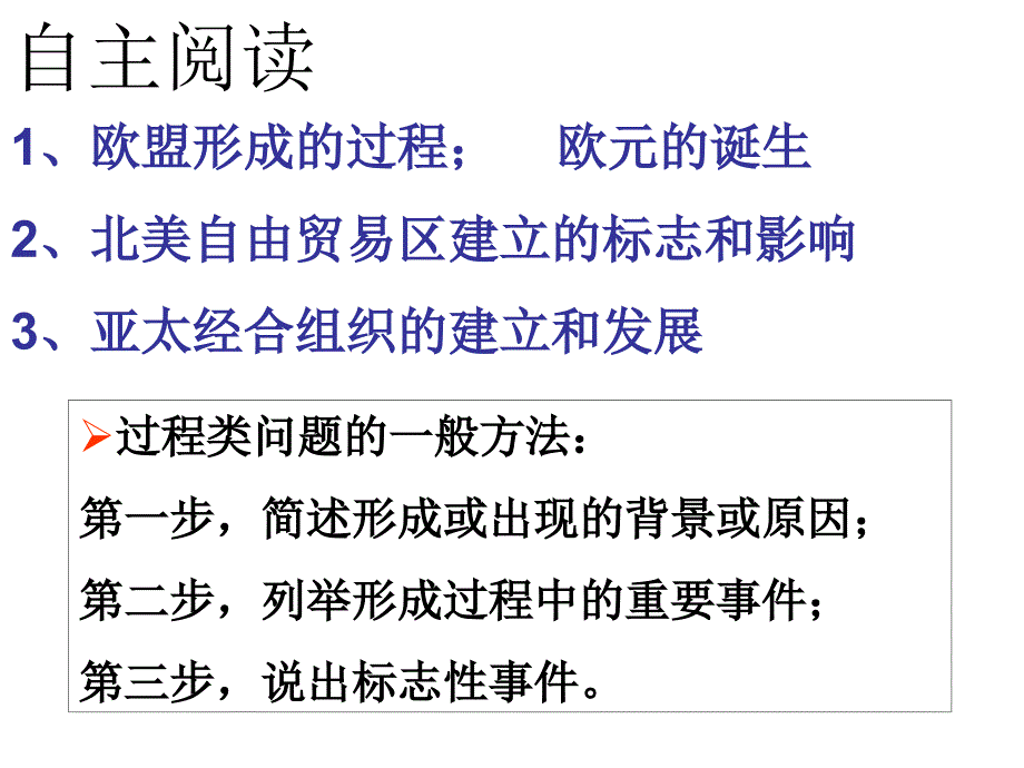 必修二专题八 二 当今世界经济区域集团化的发展课件_第4页