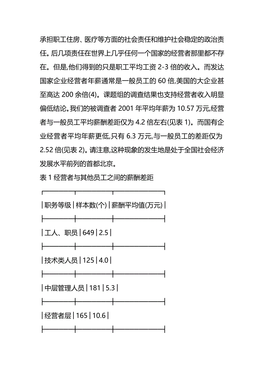 【精编】国有企业经营者薪酬激励的主要问题_第3页