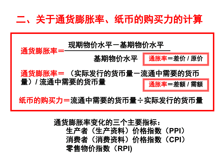 政治经济生活计算题公式课件_第3页