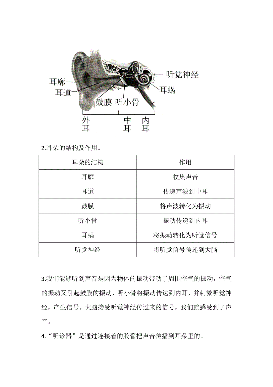 【四年级上册科学教科版】全册知识总结汇总梳理_第3页