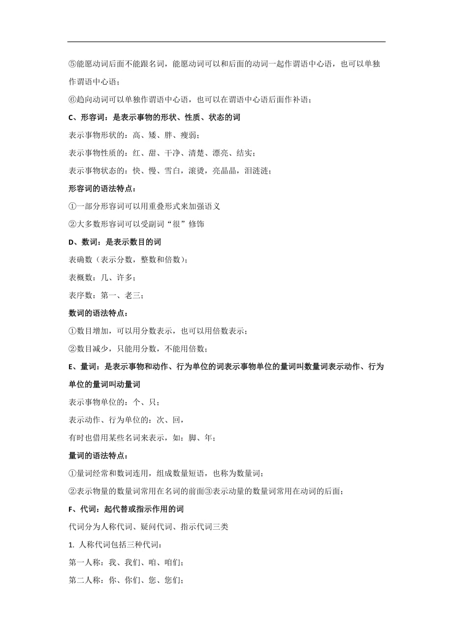 江苏省高二语文暑假复习高中语文语法知识一_第2页