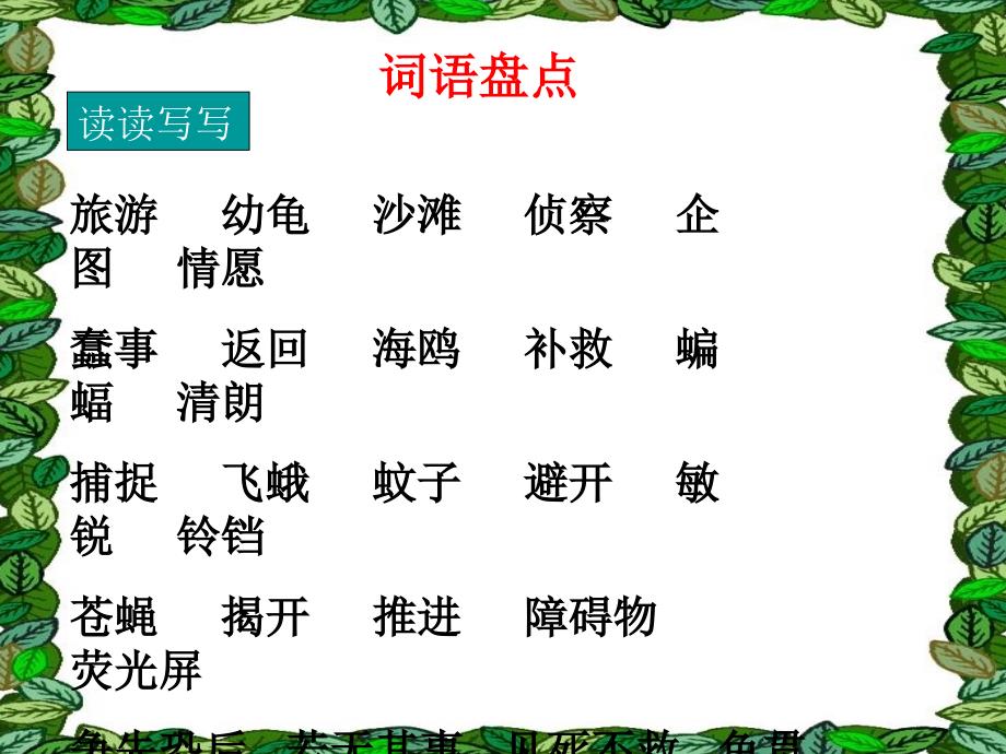 四年级下册语文园地三研究报告_第1页