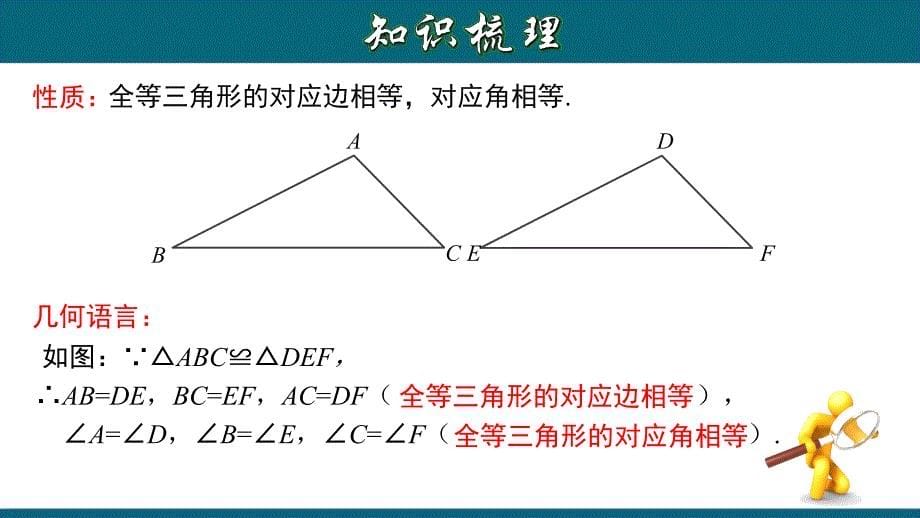 第12章 全等三角形章节复习-2020-2021学年八年级数学上册教材同步教学课件(人教版)_第5页