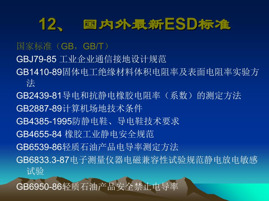 9国内外ESD标准教学幻灯片_第1页