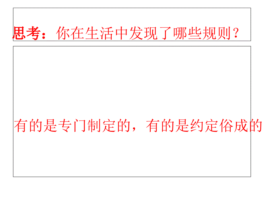 (泰山版)四年级品德与社会下册课件PPT 生活中的规则_第2页