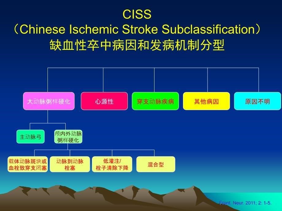 中国卒中患者CISS分型对治疗的临床意义电子教案_第5页