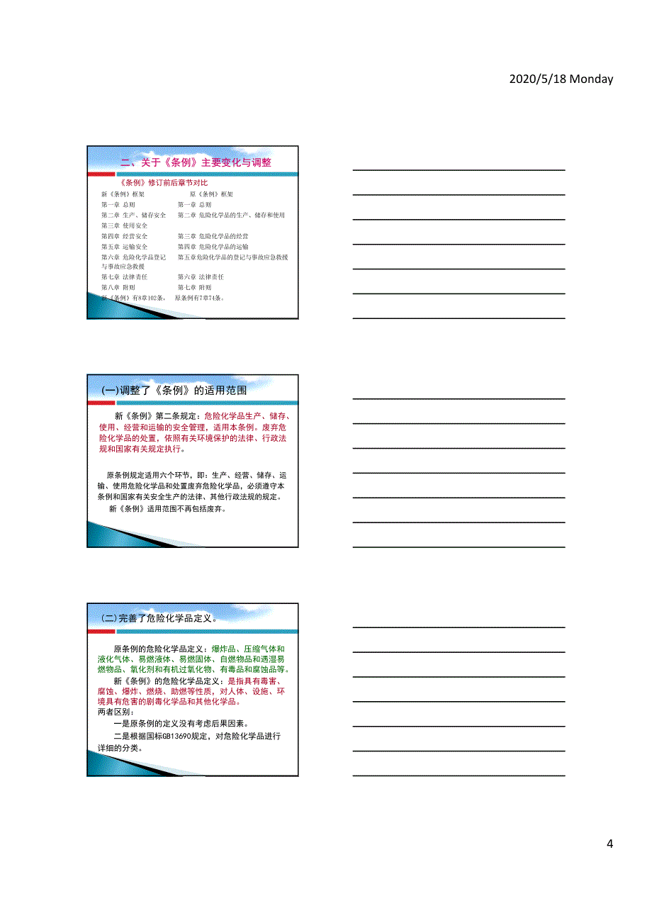 危化品系列课件-新版“危险化学品安全管理条例”及配套法规宣贯3X27_第4页