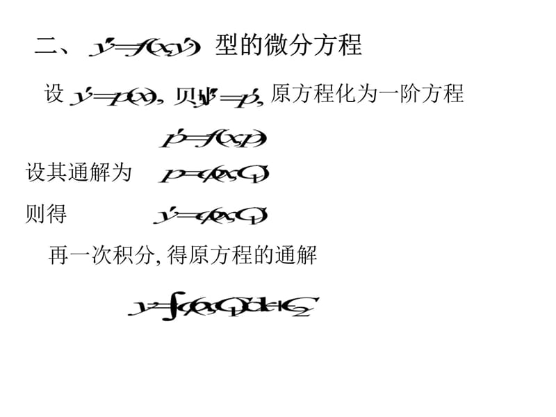 上海立信会计学院第四节可降阶的二阶微分方程讲解材料_第4页