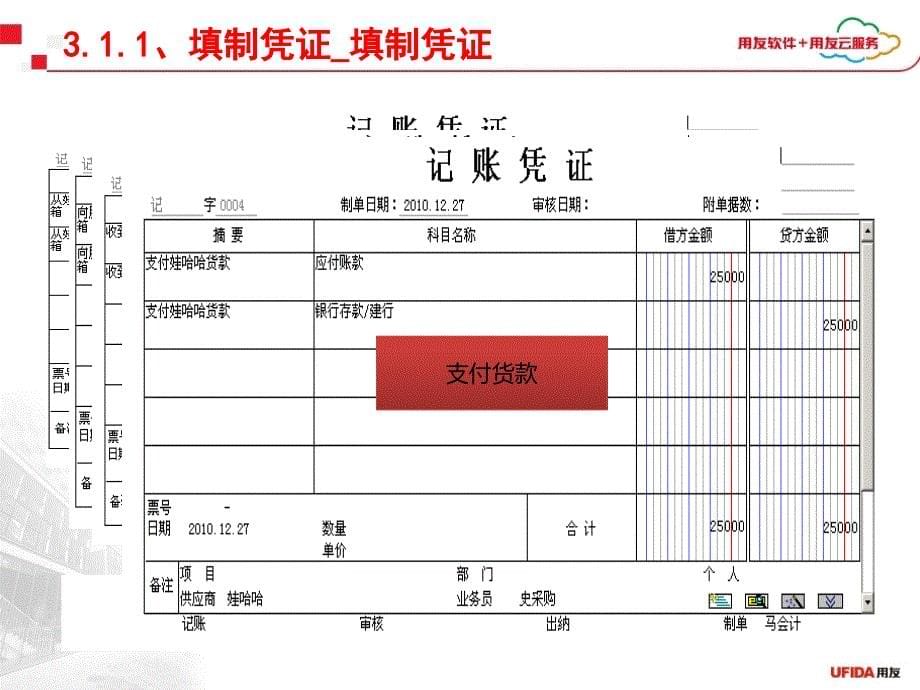 2012年用友U8客户经理中级课程服务序列课程总账课件_第5页