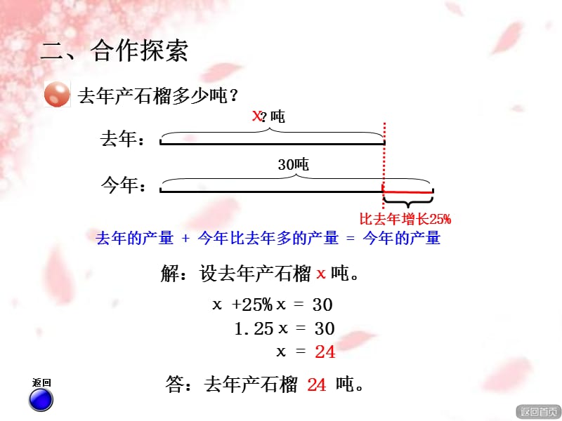 第2课时百分数（二）信息窗2采摘节_第4页