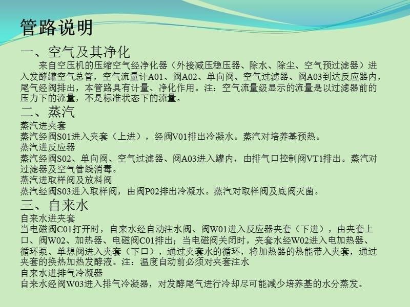 酿酒酵母的大规模液体发酵生产电子教案_第5页