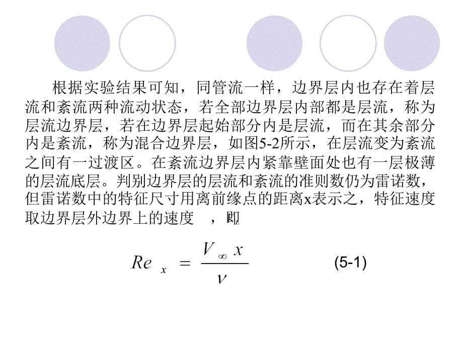 第五章不可压缩流体二维边界层概述课件_第5页