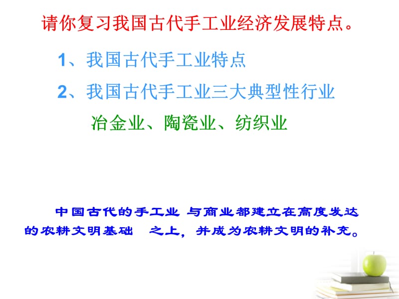 2012高中历史 1.3 古代中国的商业经济(人民版必修2)课件_第3页