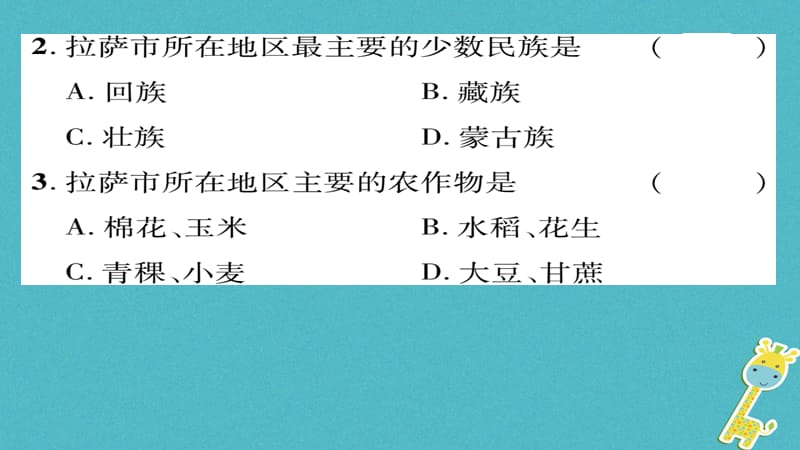 八年级地理下册第九十章期末专题复习课件（新版）新人教版_第5页