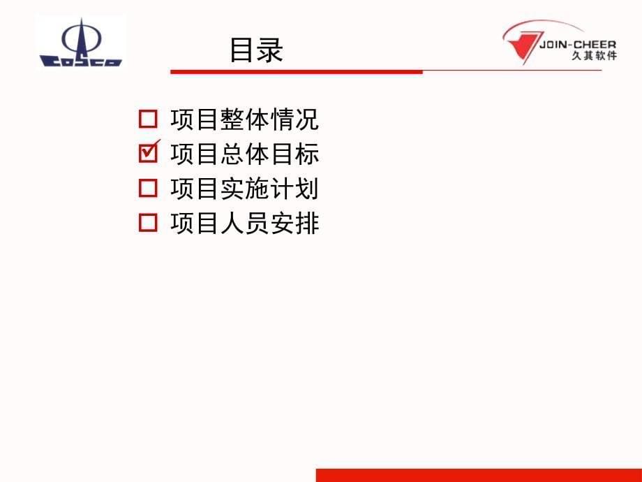 中远集团财务报表管理系统项目工作汇报幻灯片资料_第5页