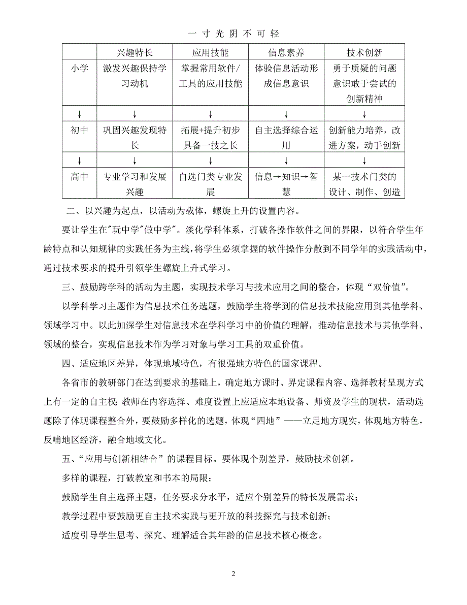 小学信息技术课程标准(简称新课标)（2020年8月）.doc_第2页