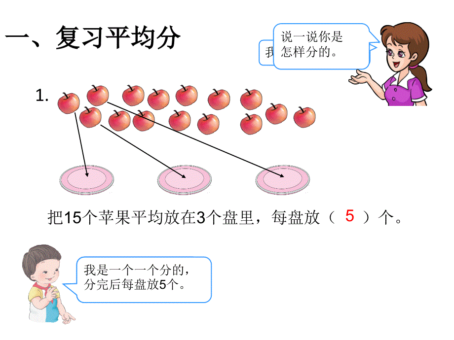 （课堂教学资料）人教版小学数学二年级下册同步课件-10总复习-除法_第2页