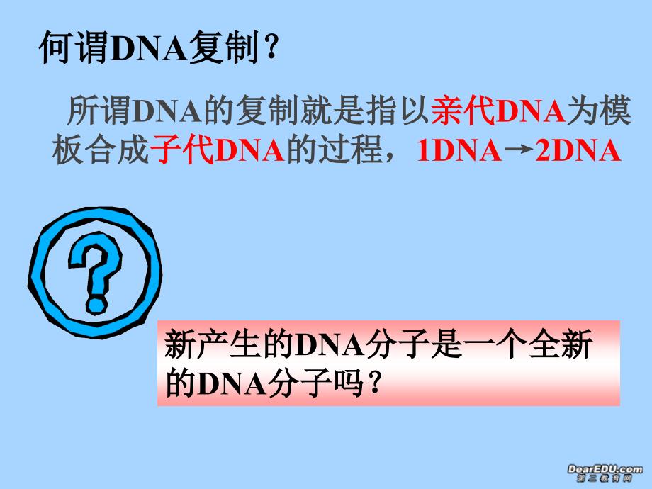 2006年广东地区高二生物DNA复制教学课件 新课标 人教版_第4页