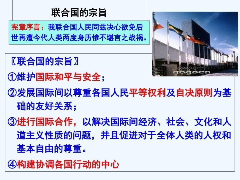 第六单元-冷战结束后的世界复习课件_第5页