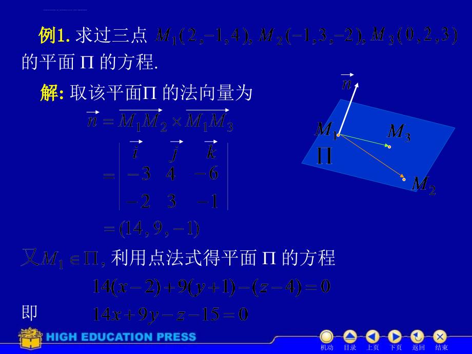 第五节+平面及其方程课件_第3页