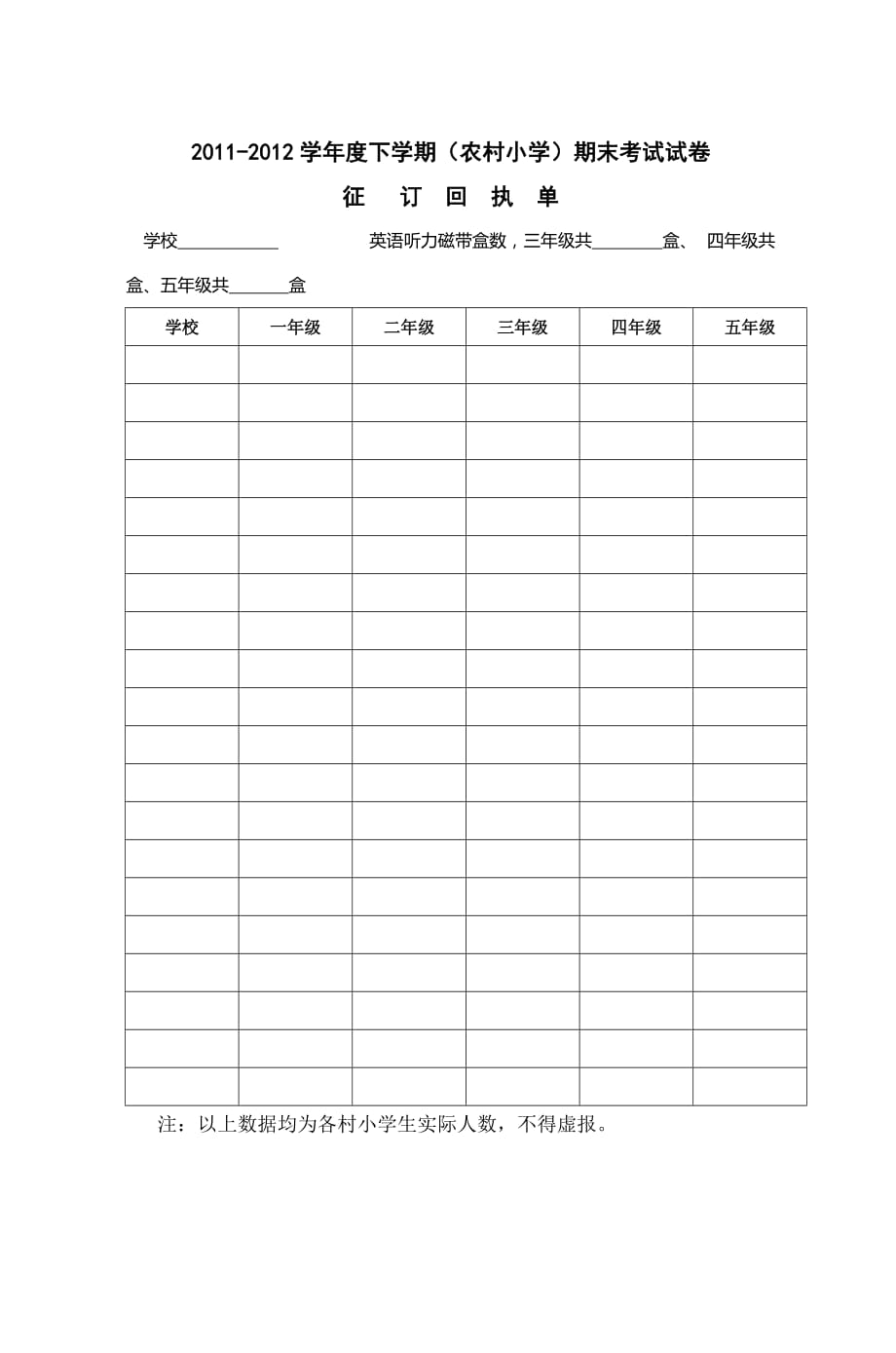 20112012学年度下学期(农村小学)期末考试_第1页