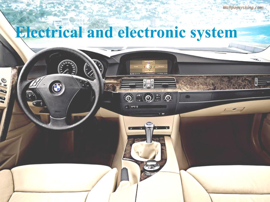 汽车专业英语(幻灯片)chapter 6 electrical system课件_第1页
