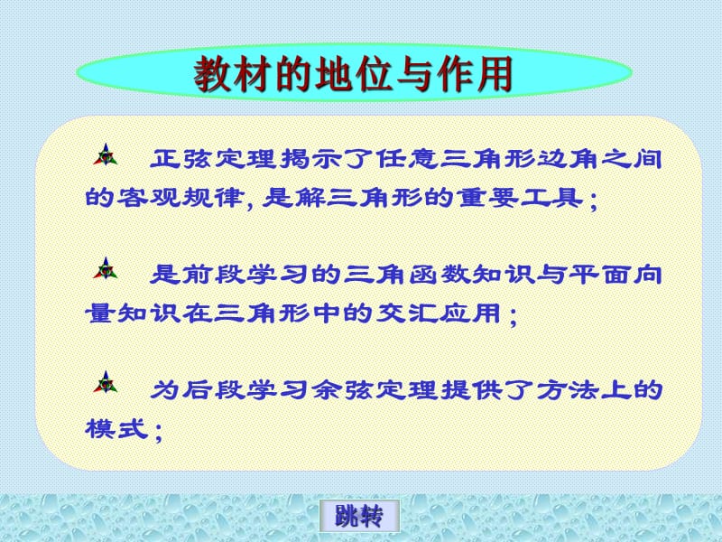 正弦定理的说课课件_第4页