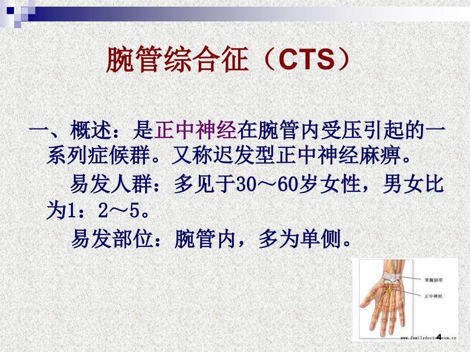 腕管综合征指南-文档资料_第4页