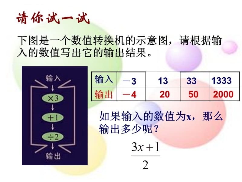 浙教版七年级上《代数式的值》县公开课 PPT课件_第4页