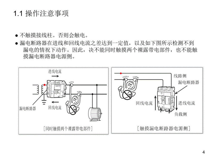 三菱断路器操作维护手册汇编-文档资料_第4页