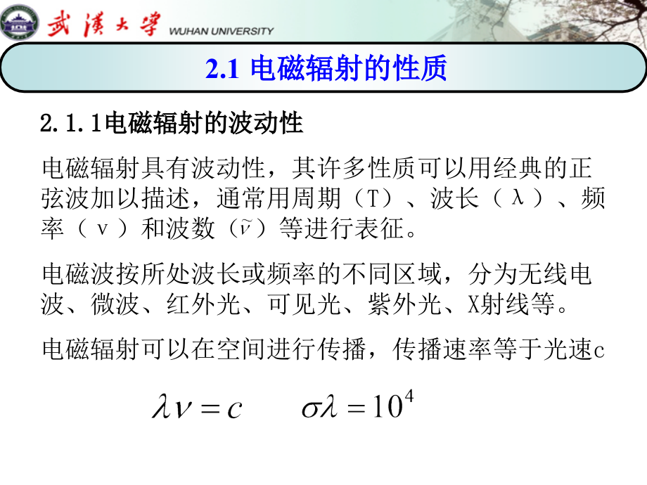 武汉大学分析化学课件 第2章 光谱分析法导论_第2页