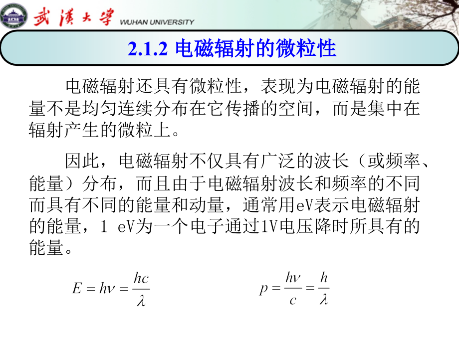 武汉大学分析化学课件 第2章 光谱分析法导论_第4页