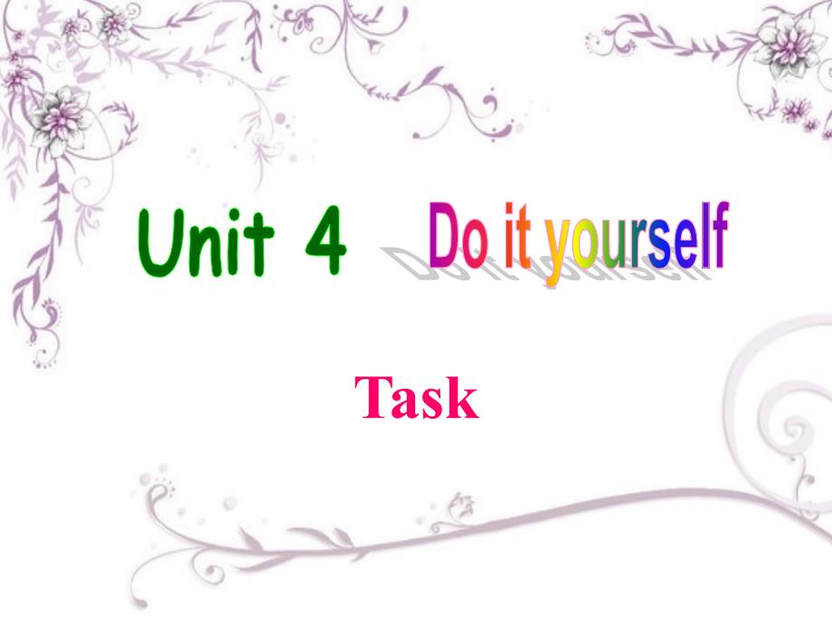 牛津译林版八年级英语上Unit4 task课件_第1页