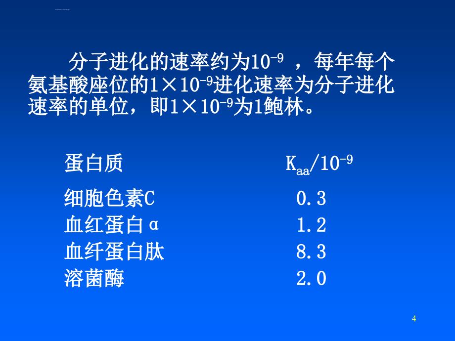 比较基因组与分子进化课件_第4页