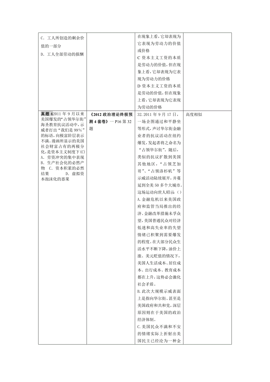 2012考研思想政治理论真题与图书命中对照(十三).doc_第2页