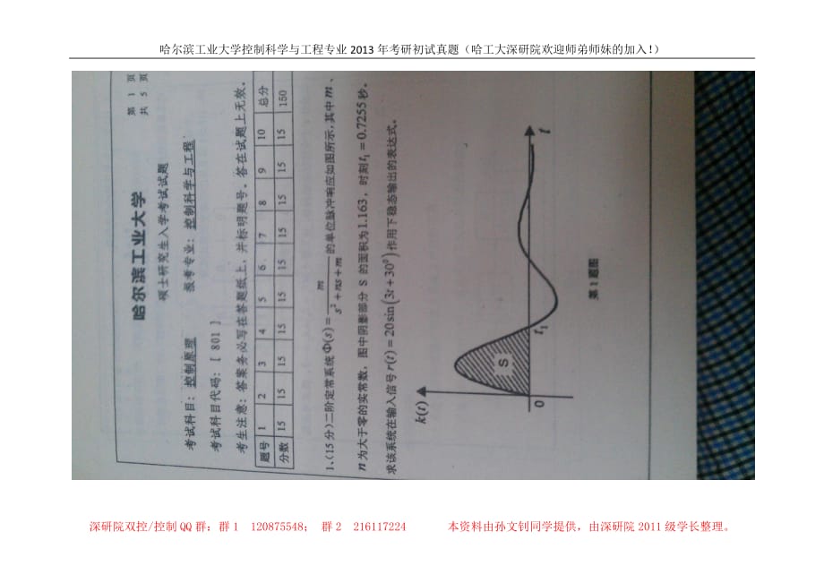 2013年双控考研初试真题_第1页