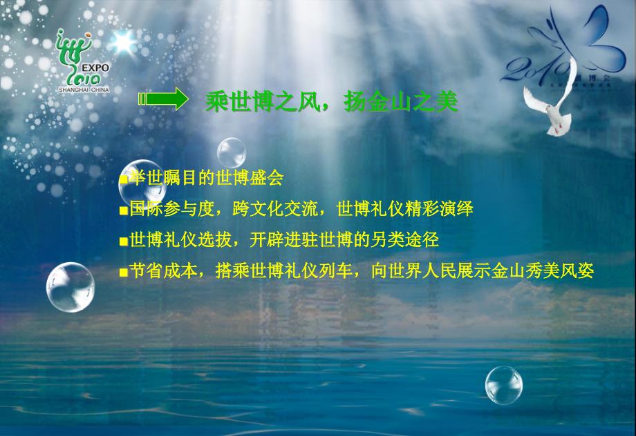 {商务礼仪}某某某某市世博会某市欧美礼仪人员选拔活动_第3页