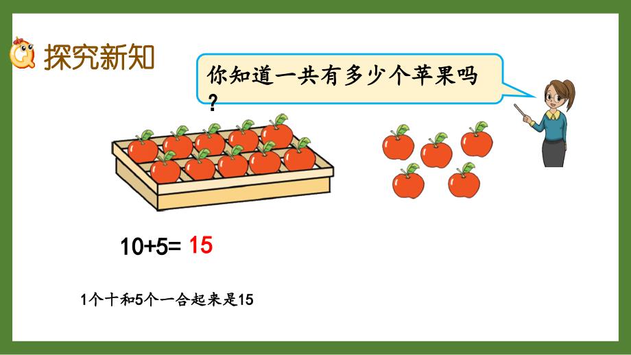 扬州某校苏教版一年级数学上册《10加几和相应的减法》优秀PPT课件_第3页