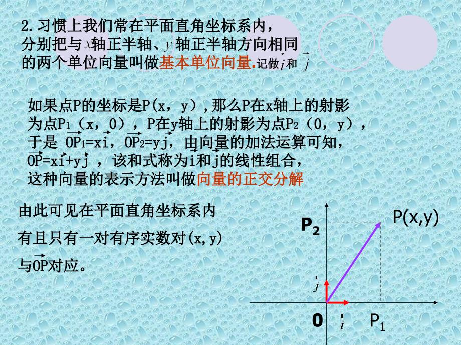 721平面向量的坐标教学幻灯片_第4页