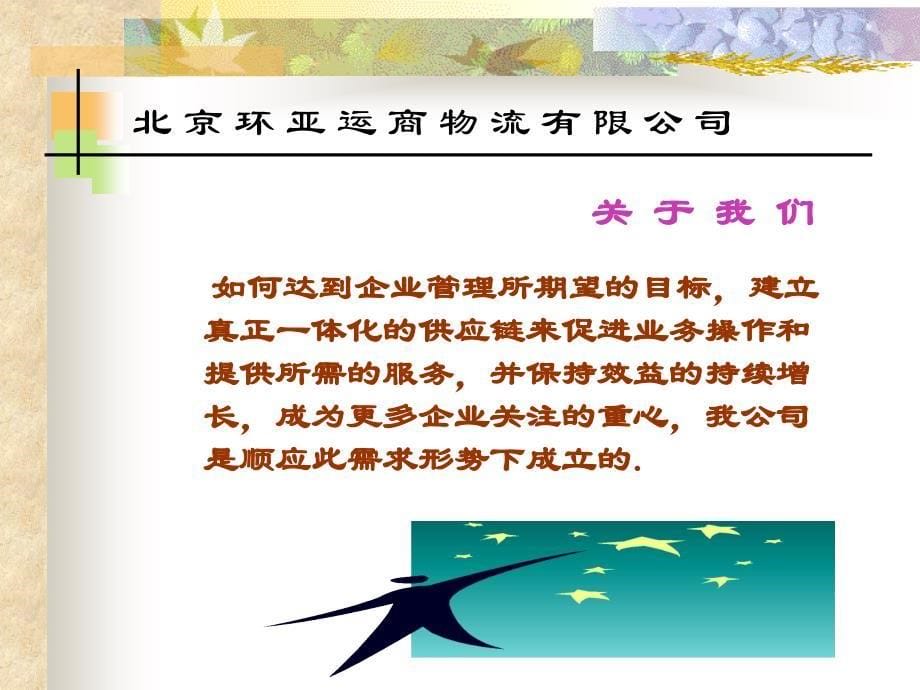 北京环亚运商物流有限公司企业简介教学幻灯片_第5页