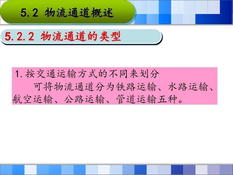 {物流管理物流规划}第五章物流通道系统规划_第5页