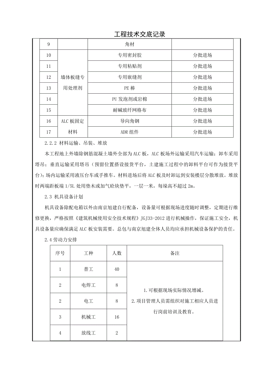 装配式ALC施工方案交底（指导版）_第4页