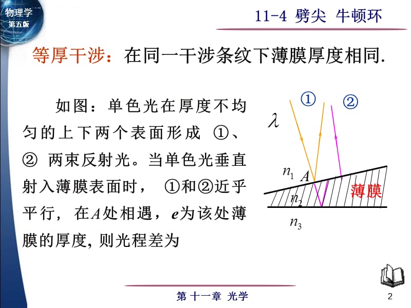 劈尖 牛顿环课件_第2页